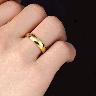 Picture of Adjustable Creative Couple Finger Ring Ethnic Style Set H1 Versatile Personality Autumn Retro Angti Daily Life Jewelry Accessories Birthday Wedding Engagement Bridal Party Amazing Gift Item for Men Women Silver and Gold Color