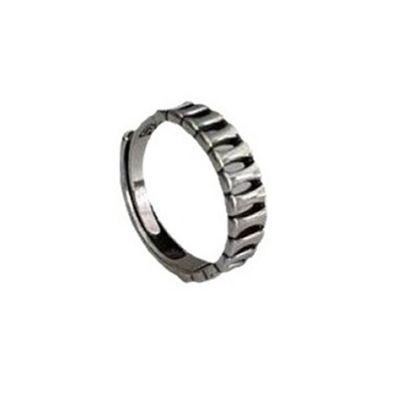 Picture of Adjustable Popular Chain Finger Ring Set A1 All-Match Cold Style Versatile Personality Autumn Retro Angti Jewelry Accessories Birthday Wedding Engagement Bridal Party Amazing Gift Item for Male and Female Silver Color
