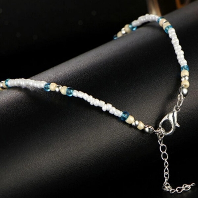 Picture of Popular Pearl Starfish Hot Selling Payel Set C1 Temple Exhibition Autumn Retro Foot Decoration Chain Anklet All-Match Pendant Beach Nupur Jewelry Accessories Birthday Wedding Engagement Bridal Party Amazing Gift Item for Women MultiColor