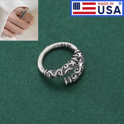 Picture of American Hot Selling Montara Finger Ring Adjustable Direct Factory Sales Set H Electroplating Angti Temple Exhibition Autumn Jewelry Accessories Birthday Wedding Engagement Bridal Party Amazing Gift Silver Color for All