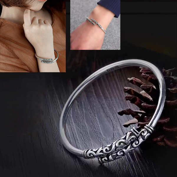 Picture of Hot Selling Montara Bracelet Adjustable Set H1 Temple Exhibition Electroplating Brelet Jewelry Accessories Birthday Wedding Engagement Bridal Party Bracelat Amazing Gift Item Braslete Bangles for Men/Women Silver Color
