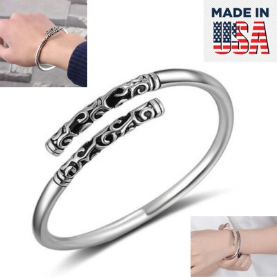 Picture of American Hot Selling Montara Bracelet Adjustable Direct Factory Sales Set H Temple Exhibition Electroplating Brelet Jewelry Accessories Birthday Wedding Engagement Bridal Party Bracelat Amazing Gift Braslete Bangles for All Silver Color