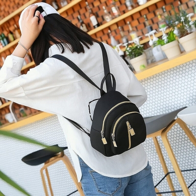Picture of Stylish Waterproof Oxford Fashion Backpack – Lightweight Casual Shoulder Bag for Students, Traveler Everyday Comfort All-Match Trendy Design  - One size