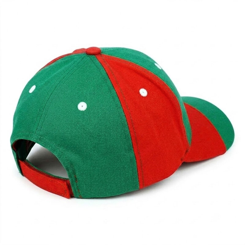 Picture of Premium Bangladesh Cricket Cap Green Red Adjustable Baseball Hat Embroidered Bangladesh Cricket Logo Cotton Fabric Lightweight Breathable Sports Cap for Men Women Outdoor Running Travel Casual Daily Wear - One size