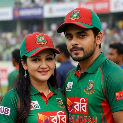 Picture of Premium Bangladesh Cricket Cap Green Red Adjustable Baseball Hat Embroidered Bangladesh Cricket Logo Cotton Fabric Lightweight Breathable Sports Cap for Men Women Outdoor Running Travel Casual Daily Wear - One size