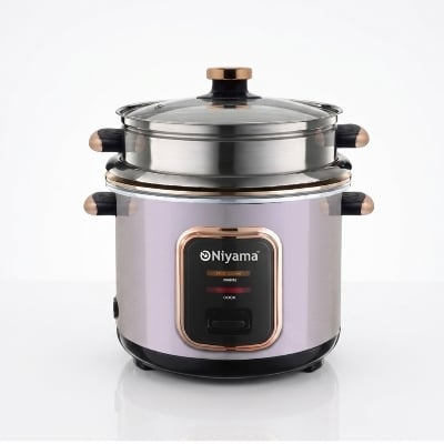 Picture of Niyama 2.8 Ltr Triple Pot Automatic Rice Cooker/Multicooker-NRC-081T 