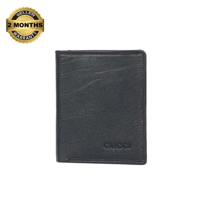 Picture of Men Wallet Simple Style Handmade slim black 100 % leather