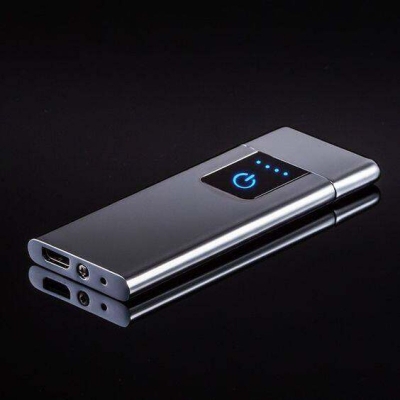Picture of Ultra-Thin USB Charging Metal Lighter