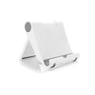 Picture of Universal Multi-angle Adjustable Desk Tablet Mobile Phone Stand Holder - White