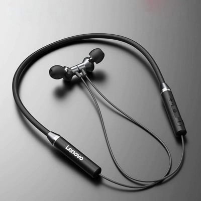 Picture of Lenovo He05x Bluetooth 5.0 Magnetic Neckband Earphones - Headphone