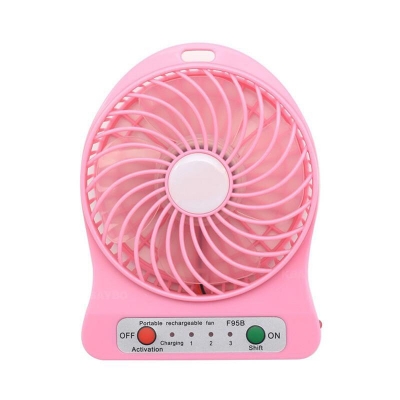 Picture of Mini Fan USB Rechargable Desk and Portable FAN
