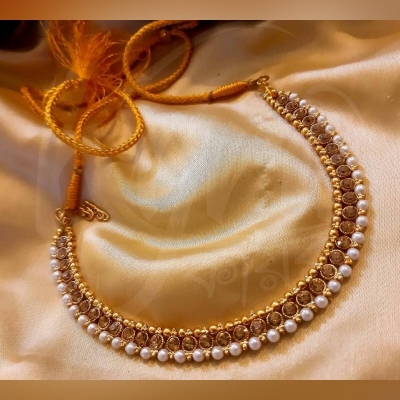 Picture of Good Quality.. New Design. beads choker Fashionable gorgeous Design. any age