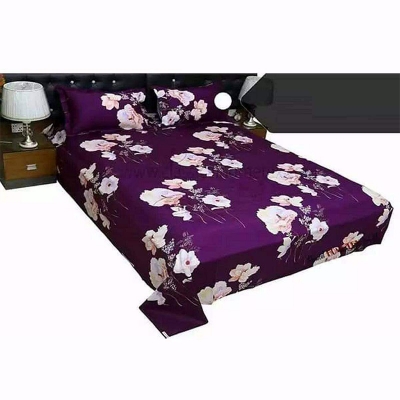 Picture of Double Size Cottont  Bed Sheewith  2 Pillow Covers - Multicolor