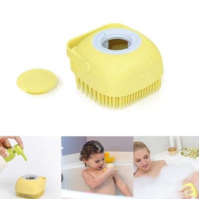 Picture of Cute Magic Silicone Brushes Bath Towels Body Brush Bath Belt Exfoliating Wash Skin Household Clean Shower Brushes 