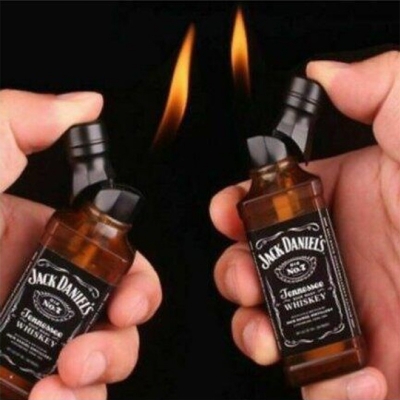 Picture of Bottle Lighter Jack Daniels Normal Flame Refillable Gas Lighter