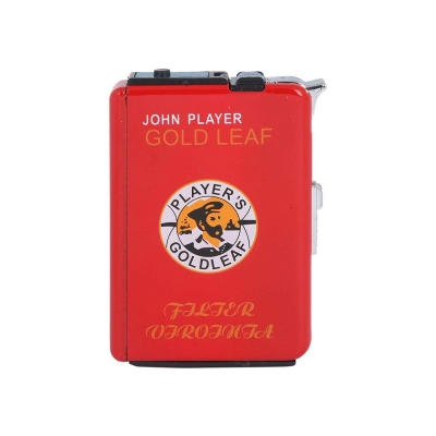 Picture of Gas Lighter Inside Cigarette Box Case Cigarettes Holder Automatic Storage Box