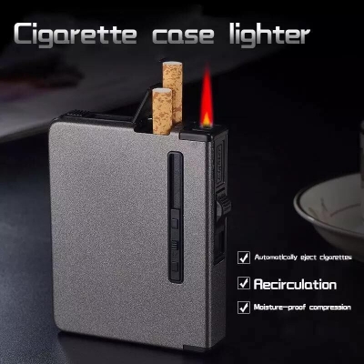 Picture of Cigarette Box with Lighter