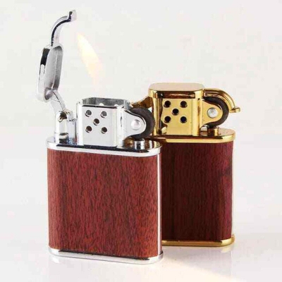 Picture of Zippo style gas Grinding Wheel lighter for Men