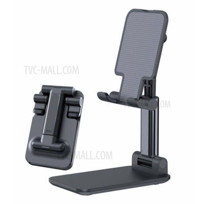 Picture of (GADGET DREAM ) T1 Universal Ergonomic Collapsible Adjustable Metal Desktop Tablet Mobile Phone Holder Foldable Extend Cell Phone Support Desk Mount Table Stand Smart Phone Bracket black & white & green