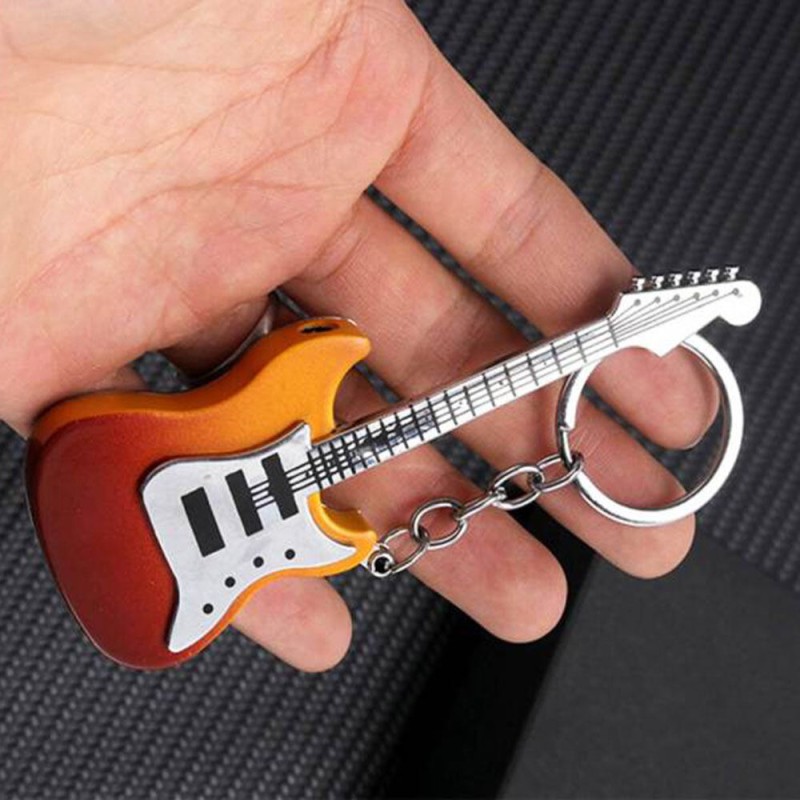 Picture of Mini Cute Candle Custom Torch Lighter: Metal Novelty for Men Booten Lighter with Guitar