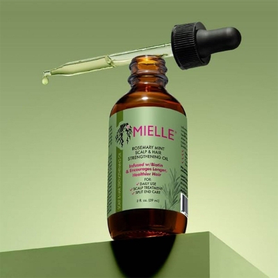 Picture of MIELLE Rosemary Mint Scalp & Hair Strengthening Oil- 59ml 