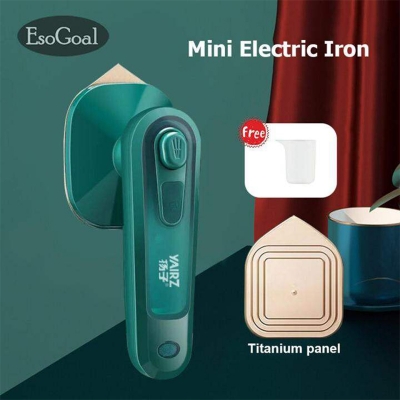 Picture of Portable Mini Ironing Machine with Rotary Handheld Steam Iron for Home and Travel Multicolor