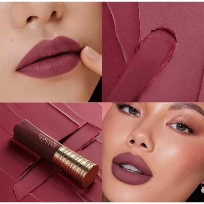 Picture of IMAGIC Lipstick Matte No-stick Lipstick Long Lasting Waterproof Lip Stick Smudge-free Classic Highly Pigmented Lip Tint Makeup 