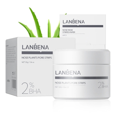 Picture of Lanbena Blackhead Remover Nose Strips 60pcs 2% BHA - 30G 