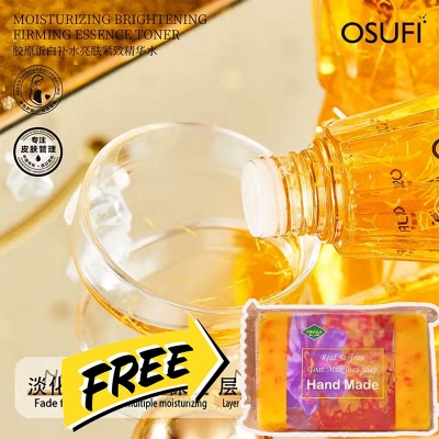Picture of Osufi collagen face serum (300ml) with Free !! Pipasa Saffron Soap Combo pack 
