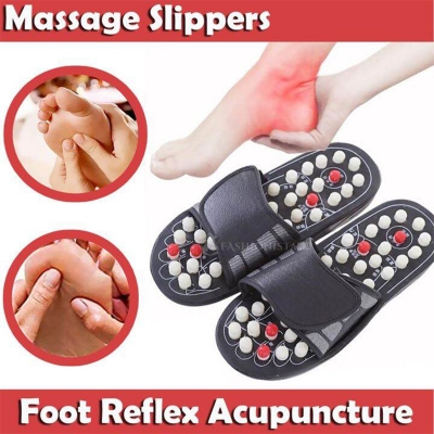 Picture of Men's and Women's Acupressure Massage Slippers Leg Foot Massager Multicolor