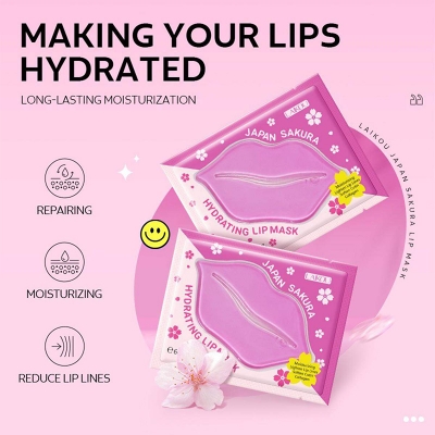 Picture of LAIKOU Japan Sakura Lip Mask Pad 6gm 