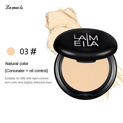 Picture of Lameila Pressed Powder Natural Color 03 Cosmetic Makeup for Women Beauty Care 