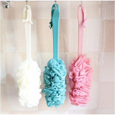Picture of 2 In 1 Bath Body Brush With Soft Loofah And Bristles Women & Men Body,Face And Spa Washing Multicolor