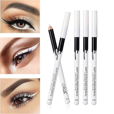 Picture of MENOW Soft Eyeliner white Kajal - 1Pcs 