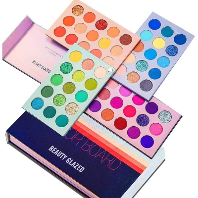 Picture of BEAUTY GLAZED New Color Board Eyeshadow Palette 60 Colors Eyeshadow Pallete Waterproof Makeup Shimmer Eye Shadow 