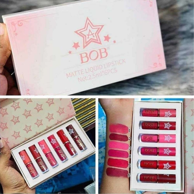 Picture of BOB MATTE LIQUID LIPSTICK 6PCS Set 