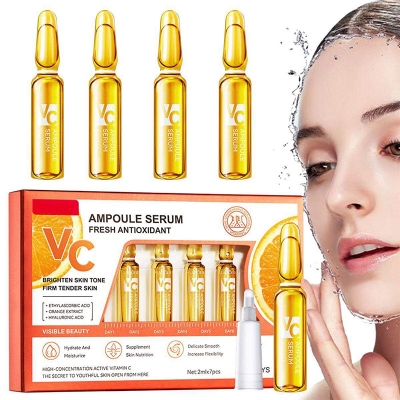 Picture of Sadoer VC Whitening Anti-Wrinkle Ampoule Face Serum 7Pcs 