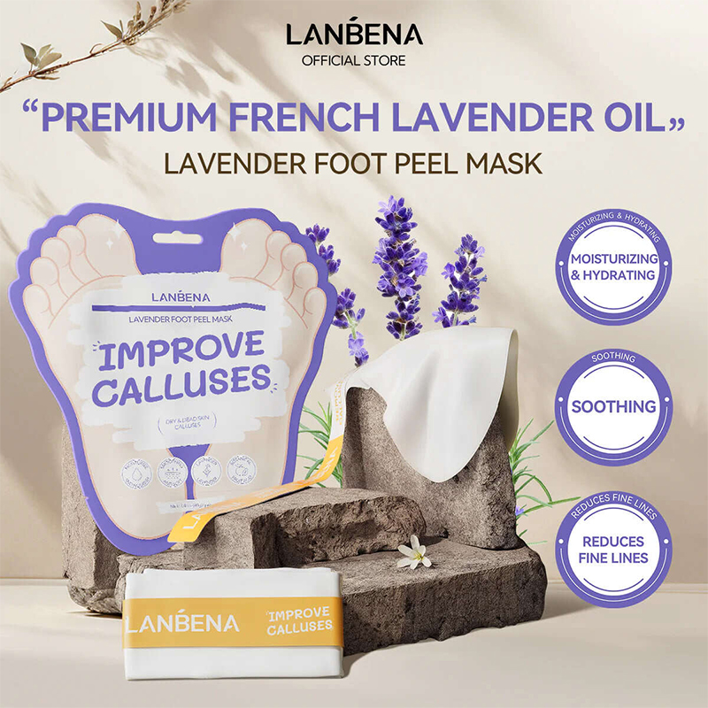 Picture of Lanbena Foot Peel Mask Lavender - 40g 