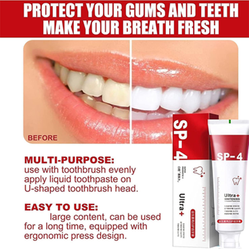 Picture of Probiotic Toothpaste freshen breath maintain oral health whiten teeth Stain Removing Sp-4 Toothpaste Teeth Cleaner Plaque Remove Yayashi sp-4 