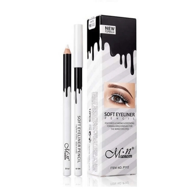 Picture of MENOW Soft Eyeliner white Kajal - 1Pcs 
