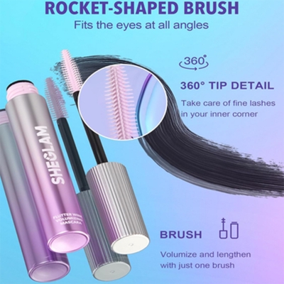 Picture of SHEGLAM FLUTTER WINK VOLUMIZING MASCARA-BLACK 