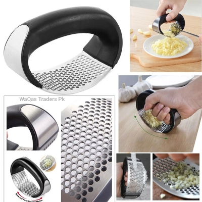 Picture of Stainless Steel Garlic Manual Press Squeezer Multicolor
