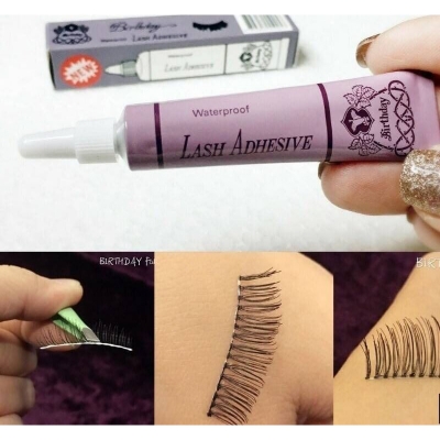 Picture of Birthday Eye Lash Glue Multicolor