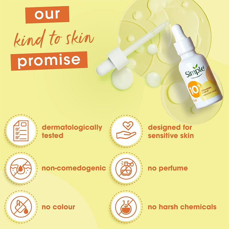 Picture of Simple Boo..ster Serum 10% Vitamin C+E+F 30ml 