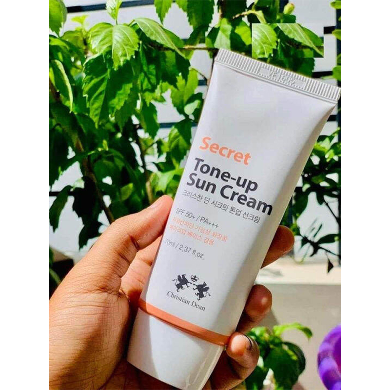 Picture of Christian Dean Secret Tone-Up Sun Cream with SPF50+ - 70ml Multicolor
