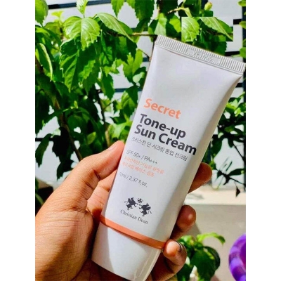 Picture of Christian Dean Secret Tone-Up Sun Cream with SPF50+ - 70ml Multicolor