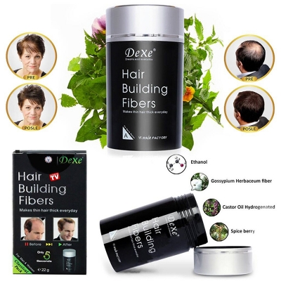Picture of Dexe Hair Building Fiber 22g- Black 