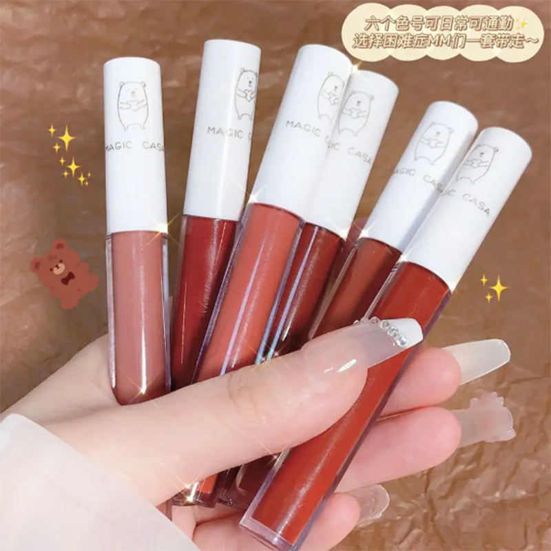 Picture of Magic Casa Cute Bear Lipstick Set 6 Pcs 26