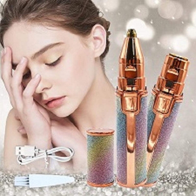 Picture of 2-in-1 Lady Shaver Flawless Eyebrow Trimmer Multicolor