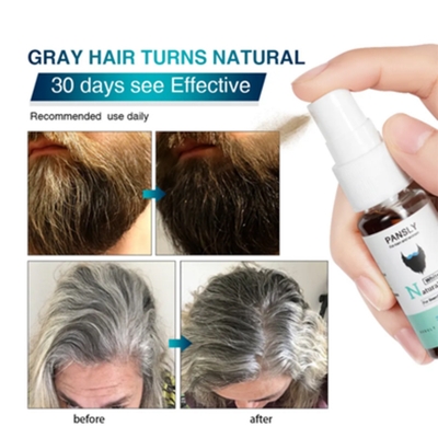 Picture of PANSLY White to Natural Hair for Beard & Hair - 20ml Multicolor